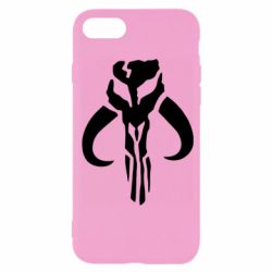 Чехол для iPhone SE 2020 Mandalorian emblem - PrintSalon