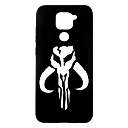 Чехол для Xiaomi Redmi Note 9/Redmi 10X Mandalorian emblem - PrintSalon