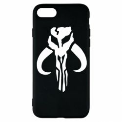 Чехол для iPhone SE 2022 Mandalorian emblem - PrintSalon