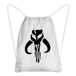 Рюкзак-мешок Mandalorian emblem - PrintSalon