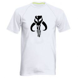 Мужская футболка для спорта Mandalorian emblem - PrintSalon