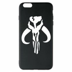 Чехол для iPhone 6 Plus/6S Plus Mandalorian emblem - PrintSalon