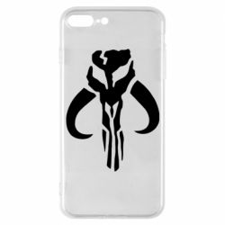 Чехол для iPhone 7 Plus Mandalorian emblem - PrintSalon
