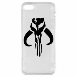 Чехол для iPhone5/5S/SE Mandalorian emblem - PrintSalon