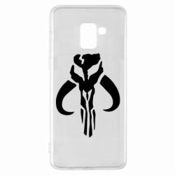 Чехол для Samsung A8+ 2018 Mandalorian emblem - PrintSalon