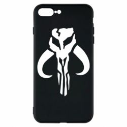 Чехол для iPhone 8 Plus Mandalorian emblem - PrintSalon