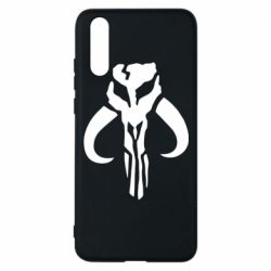 Чехол для Huawei P20 Mandalorian emblem - PrintSalon