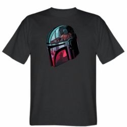 Мужская футболка Stedman Mandalorian Helmet profil - PrintSalon