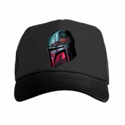 Кепка-тракер Mandalorian Helmet profil - PrintSalon