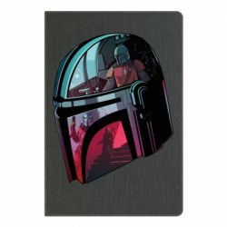 Блокнот Mandalorian Helmet profil - PrintSalon