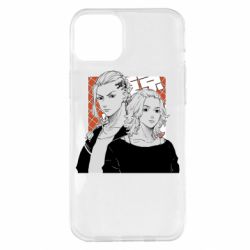 Чехол для iPhone 14 Plus Manjiro And Draken - PrintSalon