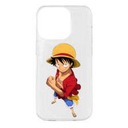 Чехол для iPhone 14 Pro Манки Д. Луффи - PrintSalon