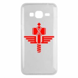 Чехол для Samsung J3 2016 Manowar Logo - PrintSalon