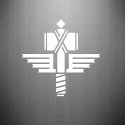 Наклейка Manowar Logo - PrintSalon