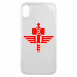 Чехол для iPhone Xs Max Manowar Logo - PrintSalon