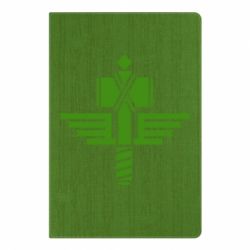 Блокнот с принто Manowar Logo - PrintSalon