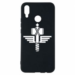 Чехол для Huawei P Smart Plus 2018 Manowar Logo - PrintSalon