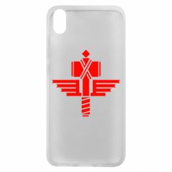 Чехол для Xiaomi Redmi 7A Manowar Logo - PrintSalon