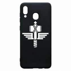 Чехол для Samsung A20 Manowar Logo - PrintSalon