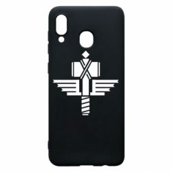 Чехол для Samsung A30 Manowar Logo - PrintSalon