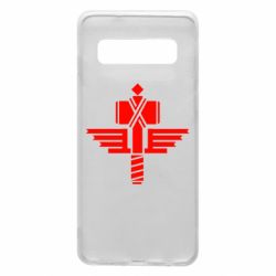 Чехол для Samsung S10 Manowar Logo - PrintSalon
