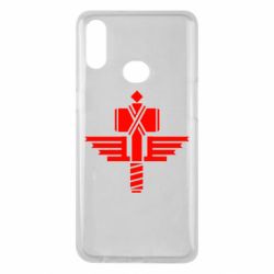 Чехол для Samsung A10s Manowar Logo - PrintSalon