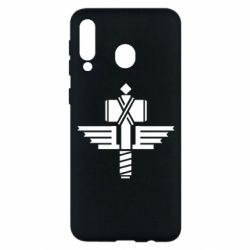 Чехол для Samsung M30 Manowar Logo - PrintSalon