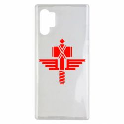 Чехол для Samsung Note 10 Plus Manowar Logo - PrintSalon