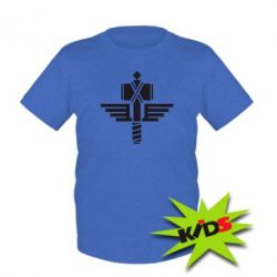 Детская футболка Manowar Logo - PrintSalon