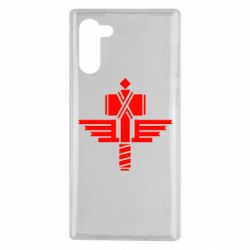 Чехол для Samsung Note 10 Manowar Logo - PrintSalon