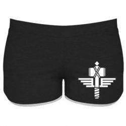 Женские шорты Manowar Logo - PrintSalon