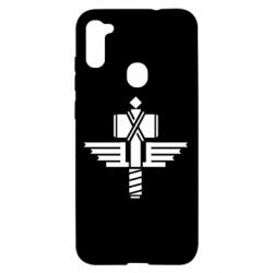 Чехол для Samsung A11/M11 Manowar Logo - PrintSalon