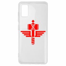 Чехол для Samsung A41 Manowar Logo - PrintSalon