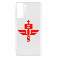 Чехол для Samsung S21+ Manowar Logo - PrintSalon