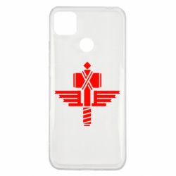 Чехол для Xiaomi Redmi 9c Manowar Logo - PrintSalon