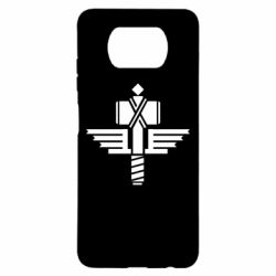 Чехол для Xiaomi Poco X3 Manowar Logo - PrintSalon