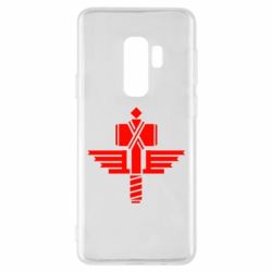 Чехол для Samsung S9+ Manowar Logo - PrintSalon