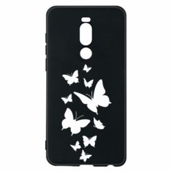 Чехол для Meizu Note 8 Many butterflies - PrintSalon