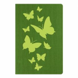 Блокнот с принто Many butterflies - PrintSalon