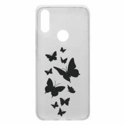 Чехол для Xiaomi Redmi 7 Many butterflies - PrintSalon