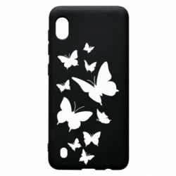 Чехол для Samsung A10 Many butterflies - PrintSalon