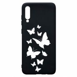 Чехол для Samsung A70 Many butterflies - PrintSalon