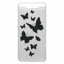 Чехол для Samsung A80 Many butterflies - PrintSalon