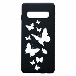 Чехол для Samsung S10 Many butterflies - PrintSalon