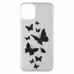 Чехол для iPhone 11 Many butterflies - PrintSalon