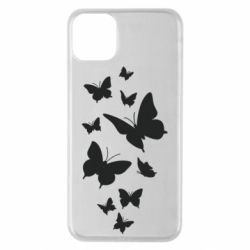 Чехол для iPhone 11 Pro Max Many butterflies - PrintSalon
