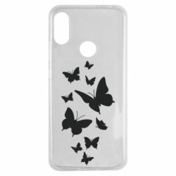 Чехол для Xiaomi Redmi Note 7 Many butterflies - PrintSalon