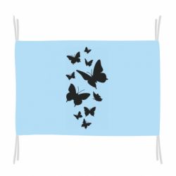 Прапор Many butterflies