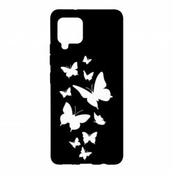 Чехол для Samsung A42 5G Many butterflies - PrintSalon