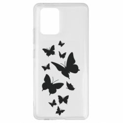 Чехол для Samsung S10 Lite Many butterflies - PrintSalon
